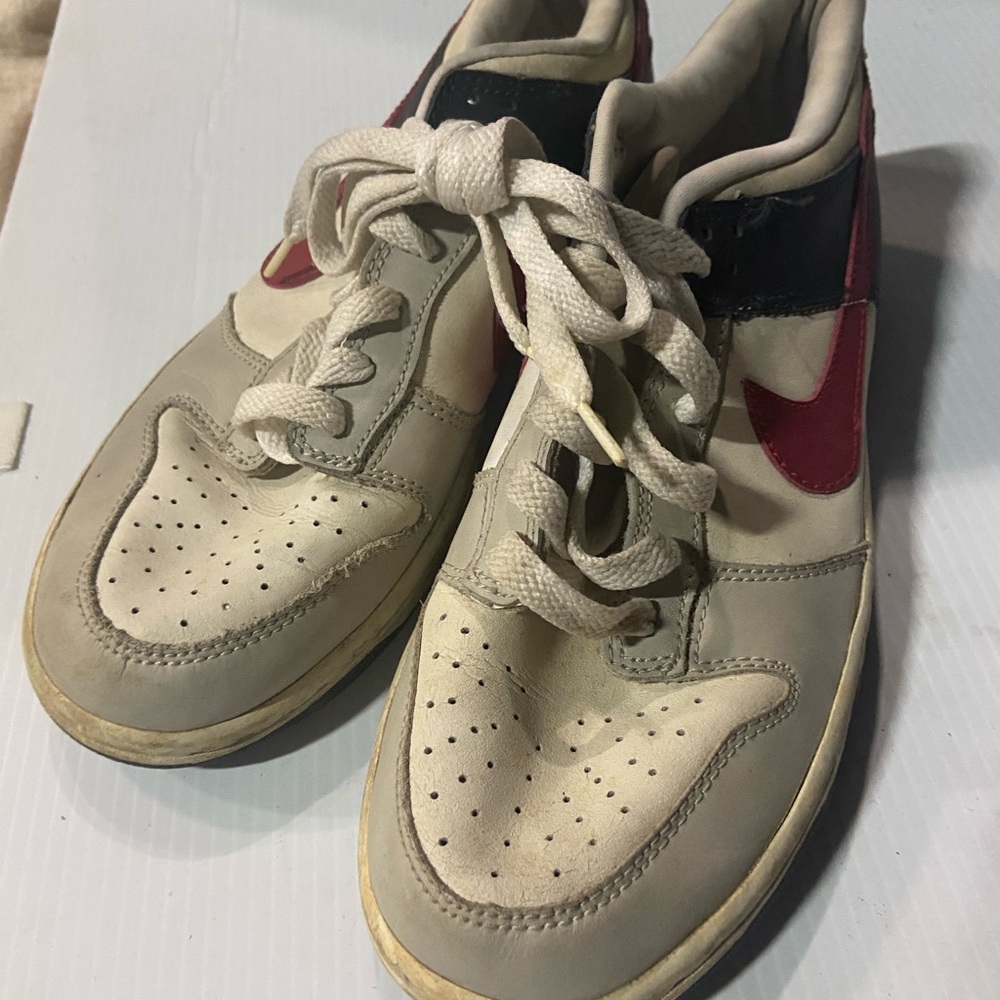 Nike Kids' Sneakers in Red, Black, and White